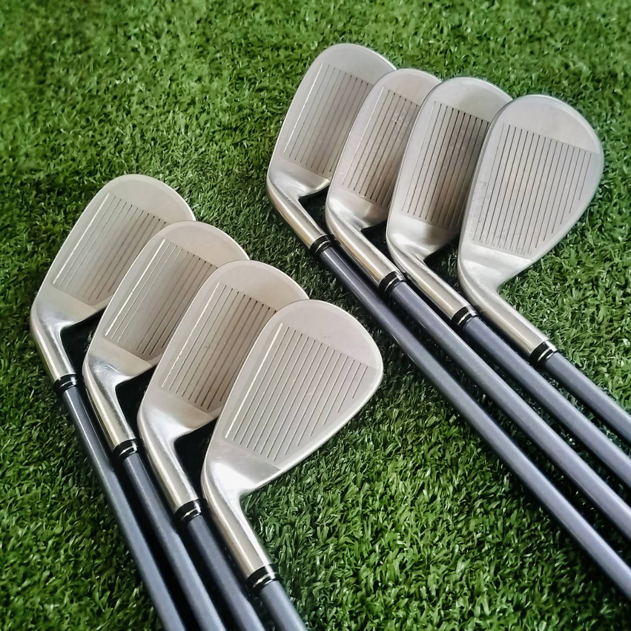 ** ไม้กอล์ฟผู้หญิง ** หน้าเด้ง!!! ชุดเหล็ก XXIO IMPACT POWER BODY มีเหล็ก 5 6 7 8 9 เเละ P A S ชุดใหญ่!!! ก้าน XXIO MP300 FLEX LADY ชุดเหล็กหน้าเด้งตีไกลจากญี่ปุ่น ไม้กอล์ฟพรีเมี่ยมมือสอง ของแท้ By NakaraLuxurious