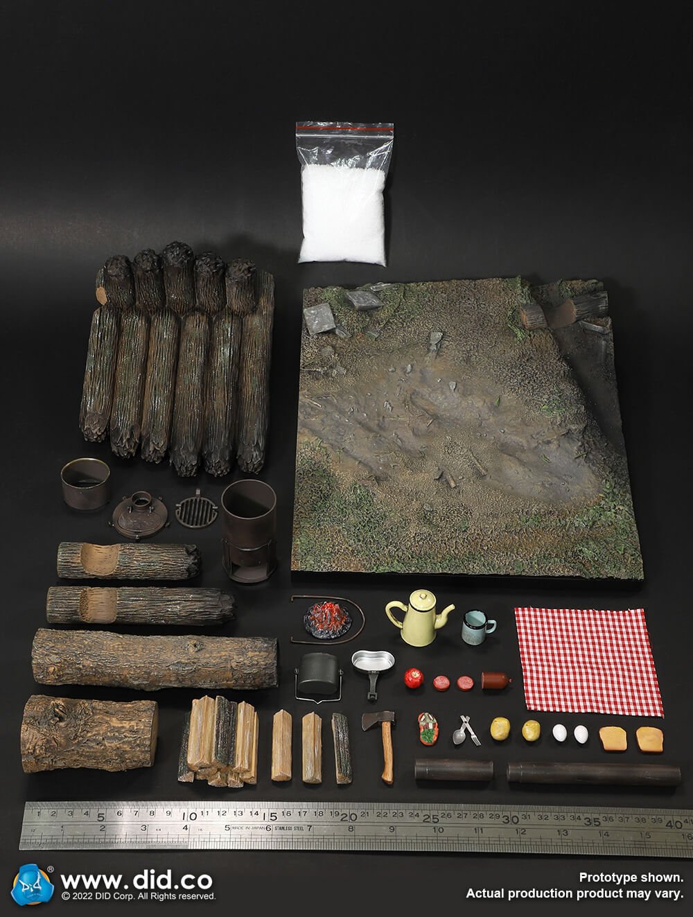 [สั่งจอง]DID 1/6 E60067 : WWII Stove Diorama Set