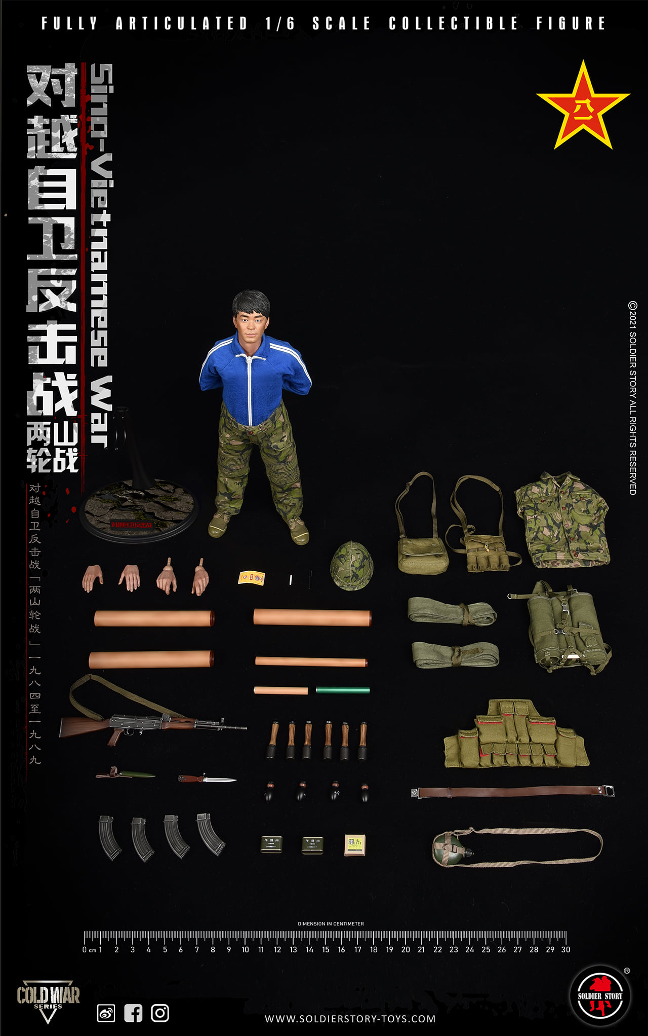 [สั่งจอง]Soldier Story SS123 1/6 : Sino-Vietnamese War- Battle of Laoshan & Zheyinshan