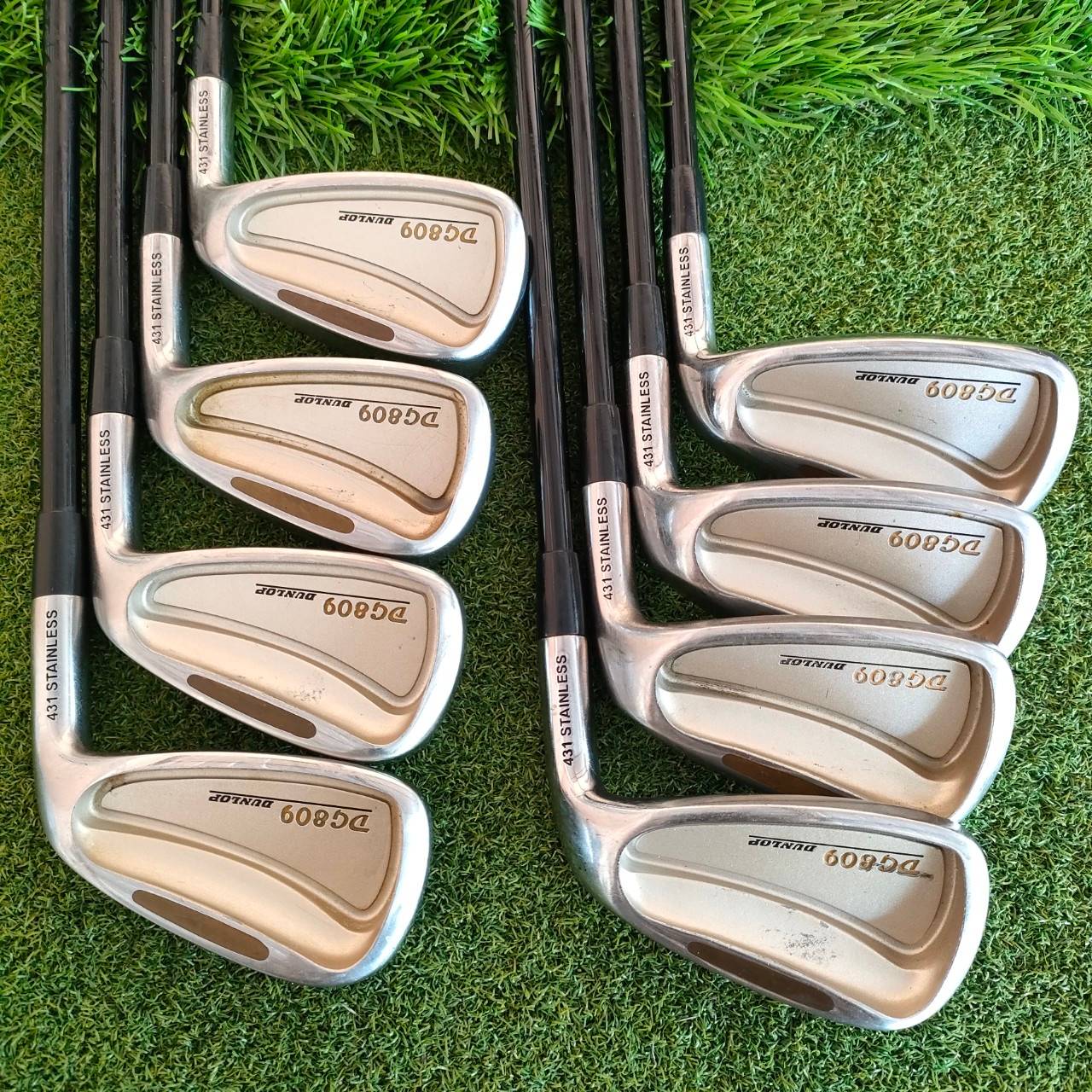 ชุดเหล็ก DUNLOP DG809 มีเหล็ก 3-9 PW SW * ขาดเหล็ก 7 * ก้าน UST MAMIYA TOUR SPECIAL FLEX R ก้านพรีเมี่ยม บริษัทเดียวกับ XXIO สุดยอดคุ้มครับชุดนี้
