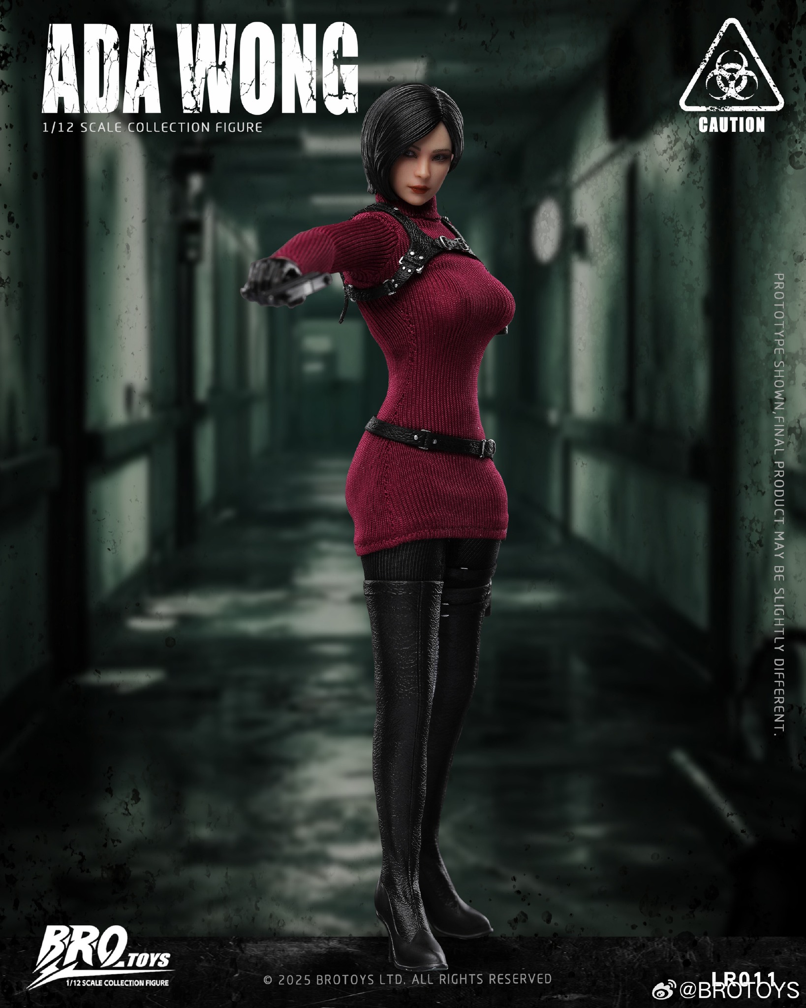 [สั่งจอง] Brotoys LR011 1/12 : female spy