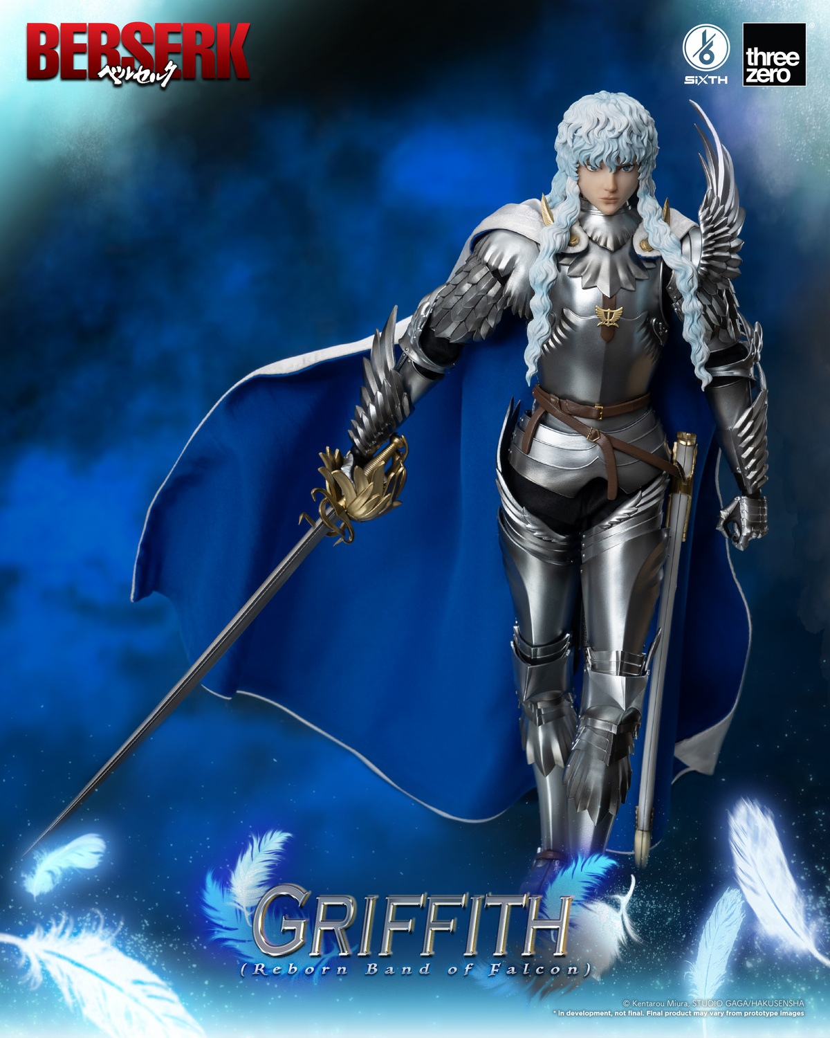 [สั่งจอง]Threezero 3Z00940W0 1/6 : Griffith (Reborn Band of Falcon) (เวอร์ชั่นปกติ)