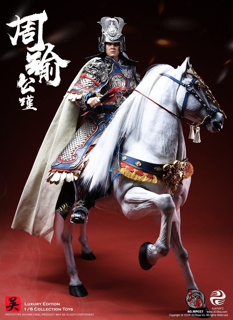 [สั่งจอง] 303TOYS 1/6 : THREE KINGDOMS SERIES ZHOU YU GONGJIN