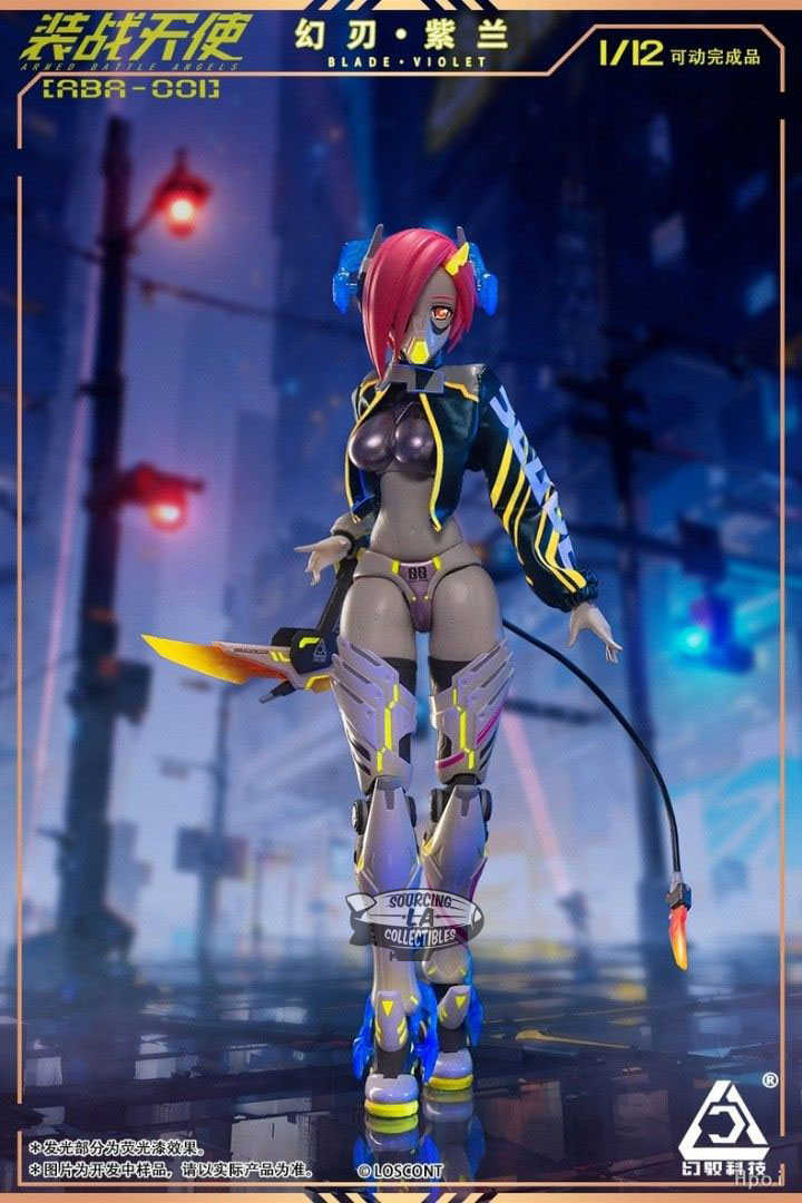 [สั่งจอง]LOSCONT ABA-001 1/12 : Battle Angel Phantom Blade Violet