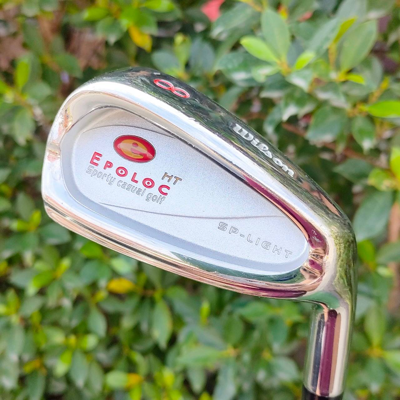 ** ไม้กอล์ฟสำหรับผู้หญิง ** ชุดเหล็ก WILSON EPOLOC HT มีเหล็ก 7-9 เเละ PW SW ก้าน EPOLOC FLEX L
