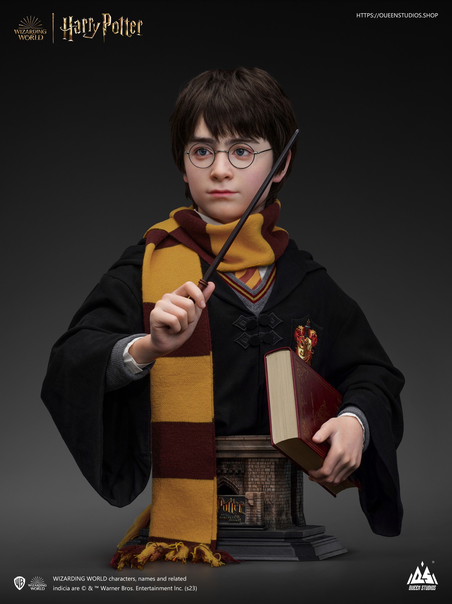 [สั่งจอง] Queen Studios : Harry Potter Life Size Bust (Harry Potter)