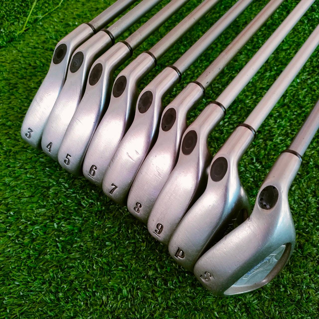 ชุดเหล็ก CALLAWAY STEELHEAD X-14 มีเหล็ก 3-9 เเละ PW SW ก้าน STEELHEAD X-14 FLEX R เหล็ก 9 เเละ PW ชุดเหล็กชื่อดังของ Callaway ไม้กอล์ฟมือสอง ของแท้ BY NakaraLuxurious