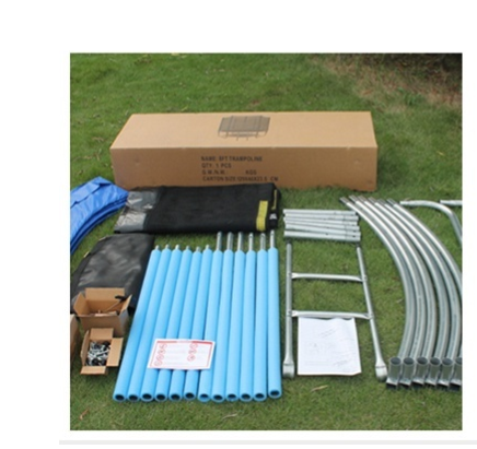 แทรมโพลีน กระโดด กระโดด เส้นผ่าศูนย์กลาง 4.88 ความสูง 2.5เมตร (16ฟุต)