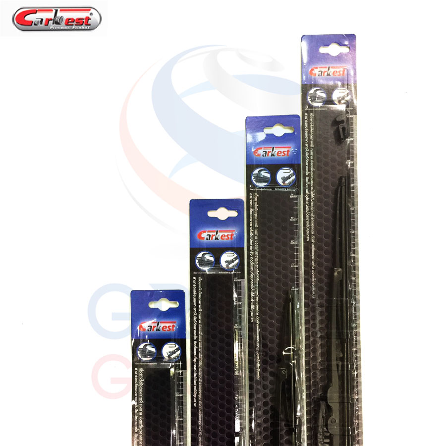 CARBEST car wiper blade ใบปัดน้ำฝน ก้าน ใบปัด น้ำฝน พร้อม ยาง ยางปัดน้ำฝน รถยนต์ แกนเหล็ก คุณภาพดี คุ้ม ประหยัด 1 ชิ้น