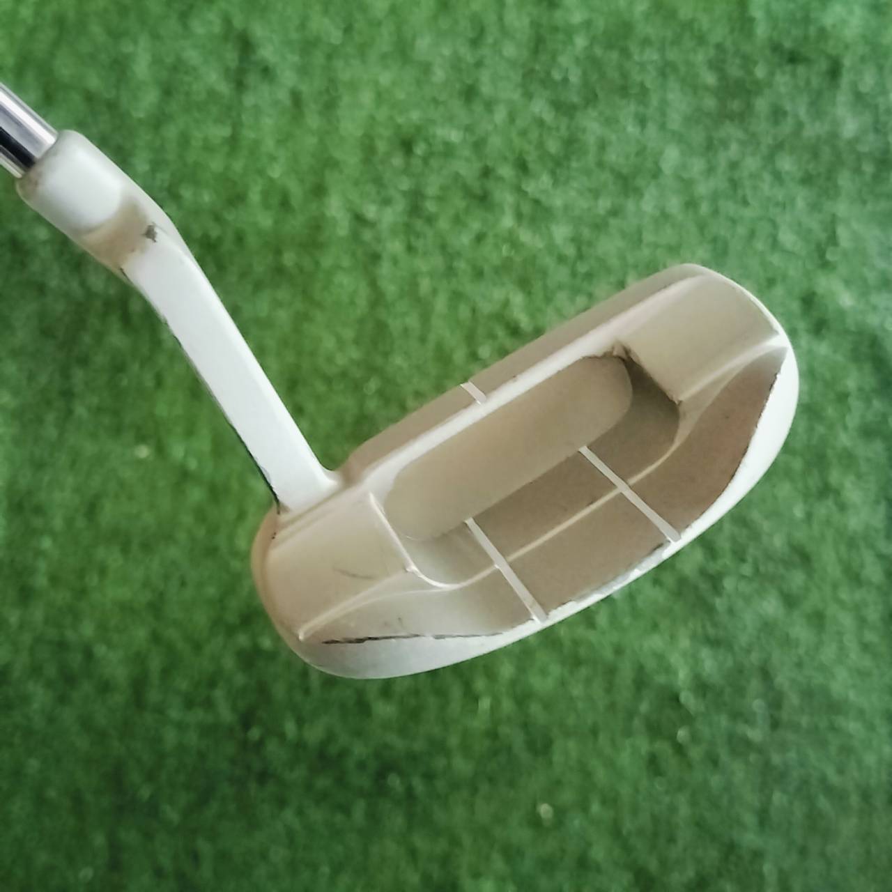 PUTTER FITWAY ทรงมอลเล็ต ความยาว 34 นิ้ว สภาพสวยเดิม เป็นแบบบล๊านซ์ TOE - HEEL พัตต์ง่ายมาก นิ่งมาก ชดเชยสูง ไม้กอล์ฟพรีเมี่ยมมือสอง ของแท้ By NakaraLuxurious