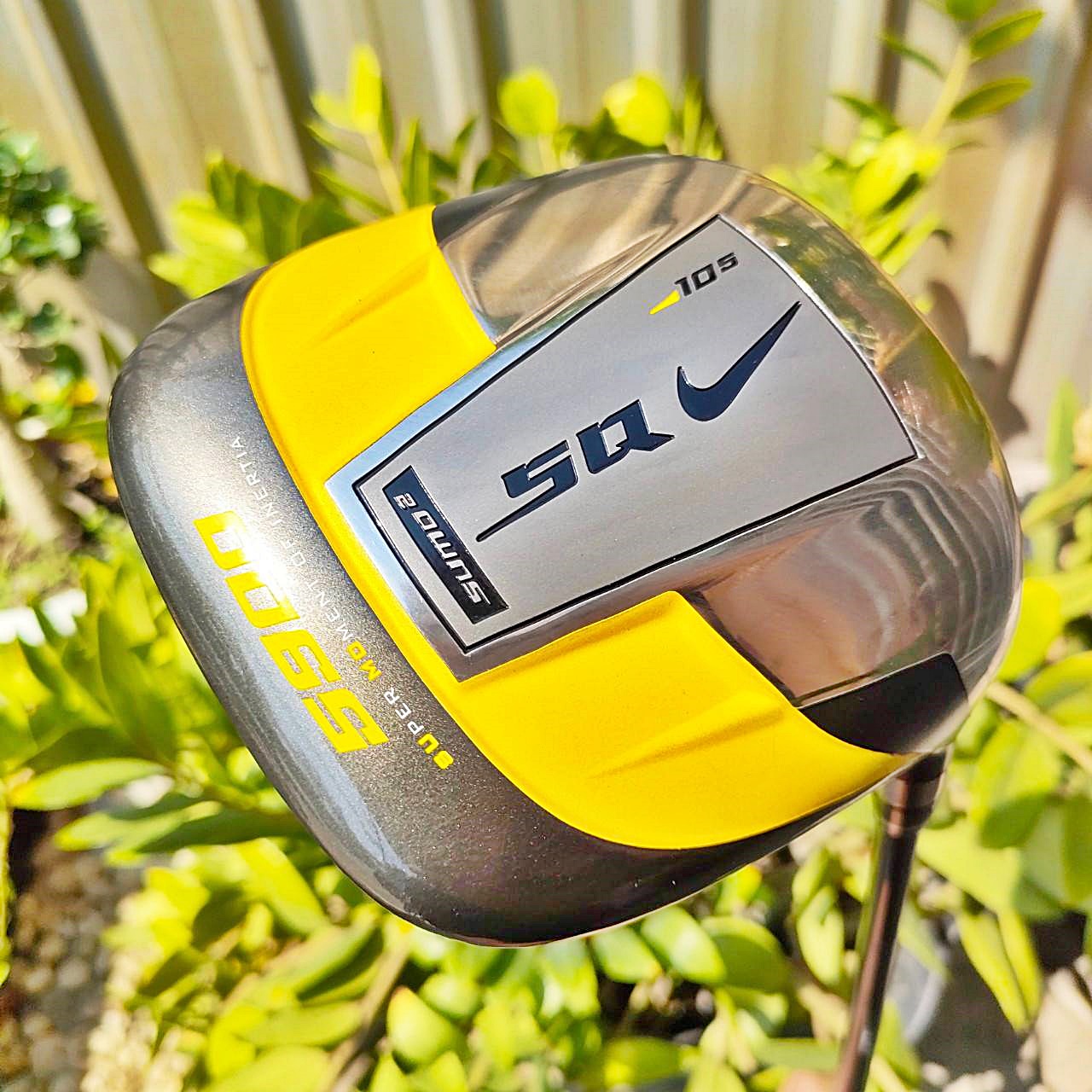 DRIVER NIKE SQ SUMO2 องศา 10.5 ก้าน DAIMANA SASQUARCH FLEX R รุ่นนี้เป็นรุ่น MOI 5900 คือสูงที่สุด ตีตรงมากๆๆๆ หน้าเด้งตีไกล ไม้กอล์ฟพรีเมี่ยมมือสอง ของแท้ By NakaraLuxurious