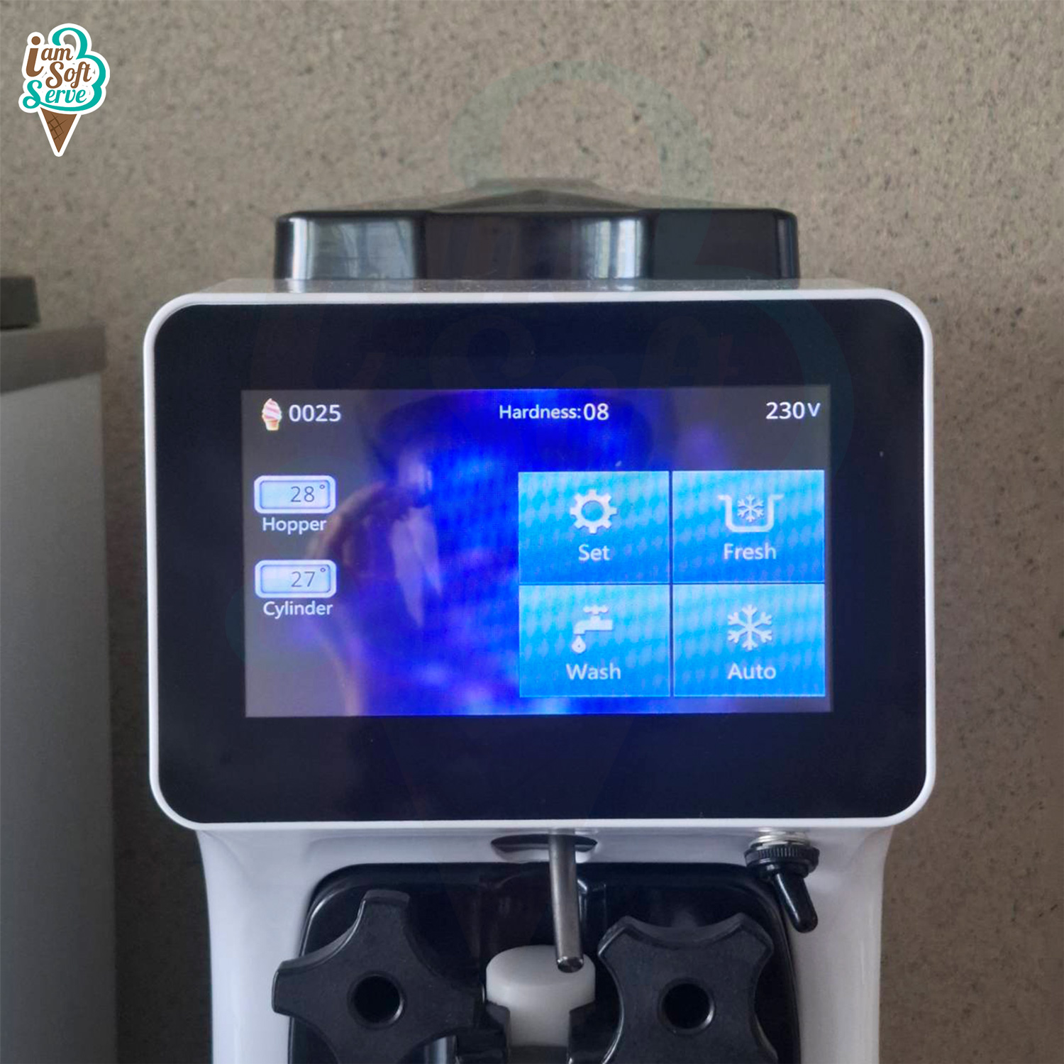 เครื่องทำไอศกรีมซอฟท์เสิร์ฟ Softserve รุ่น BQL-920T