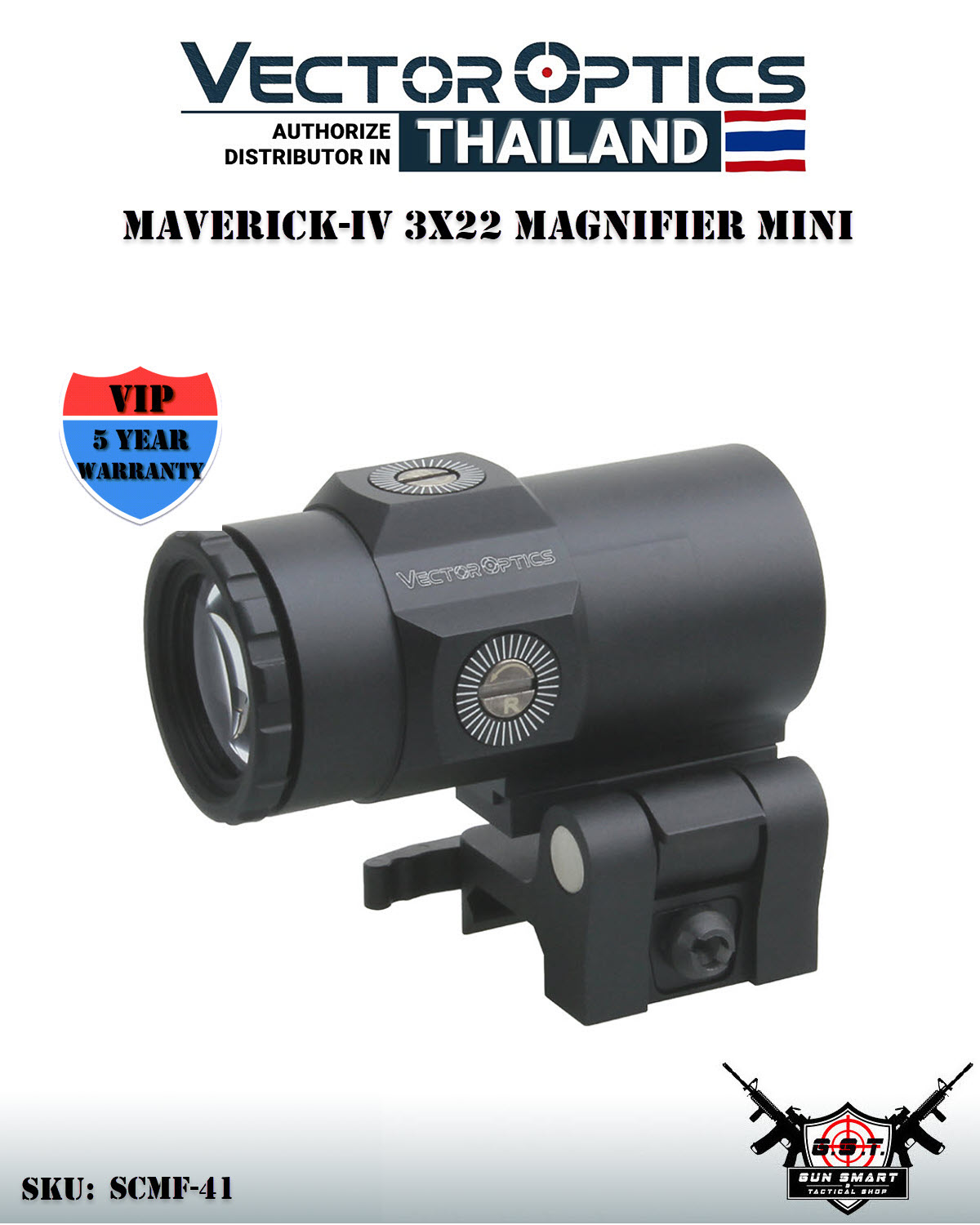 MAVERICK-IV 3X22 MAGNIFIER MINI