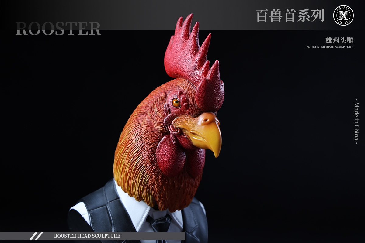 [สั่งจอง] MOSTOYS 1/6 : Rooster Head Sculpture
