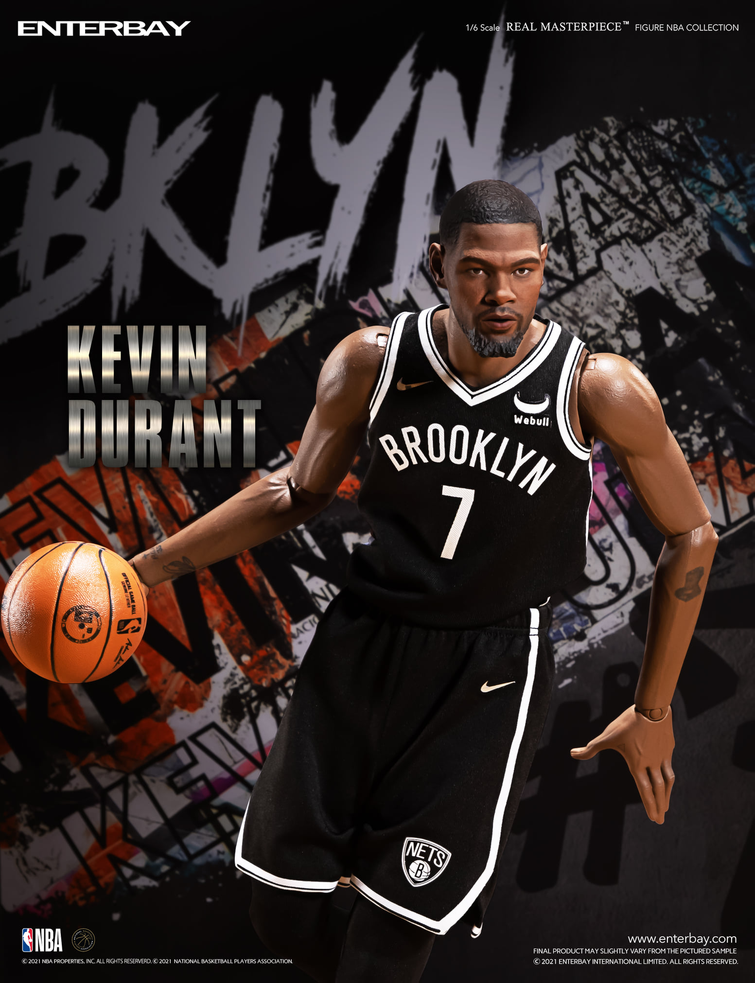 [สั่งจอง]ENTERBAY RM-1087 1/6 REAL MASTERPIECE NBA COLLECTION: KEVIN DURANT