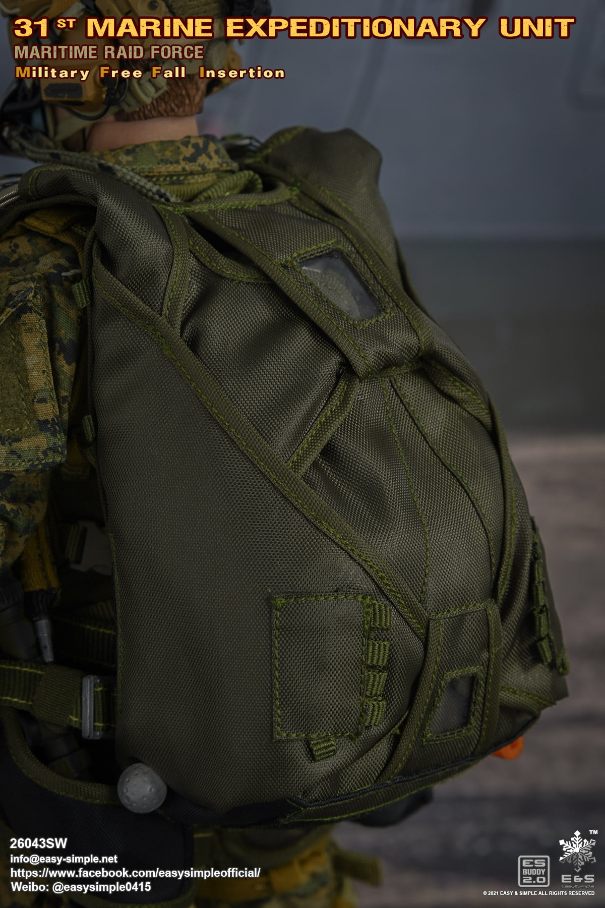 [สั่งจอง]Easy&Simple 26043S : 31ST MEU MRF Military Free Fall Insertion