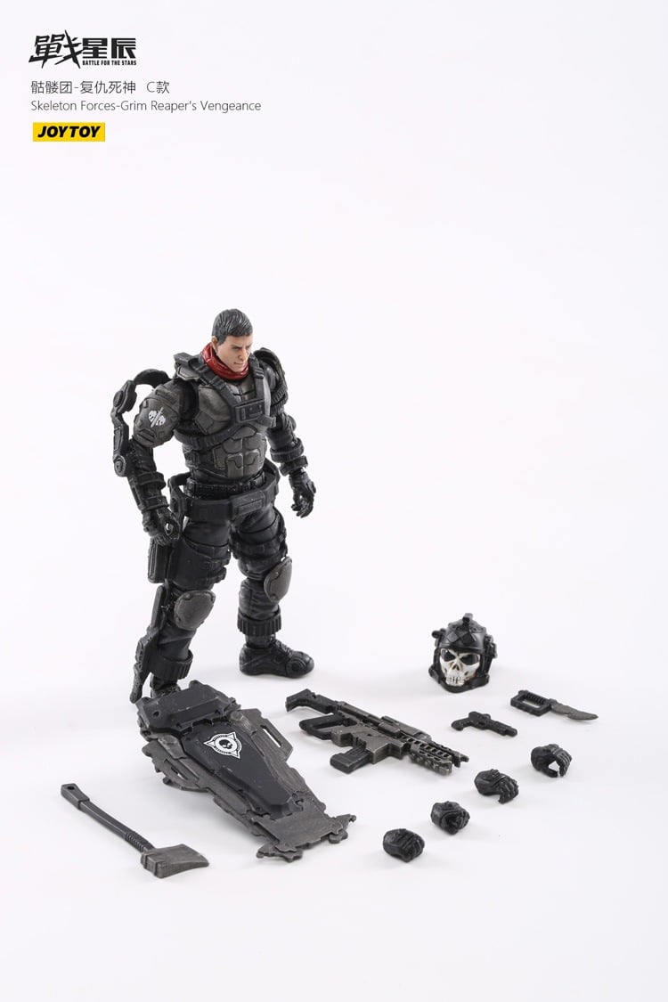 [สั่งจอง]JOYTOY 1/18 : Skeleton Forces / Special Forces