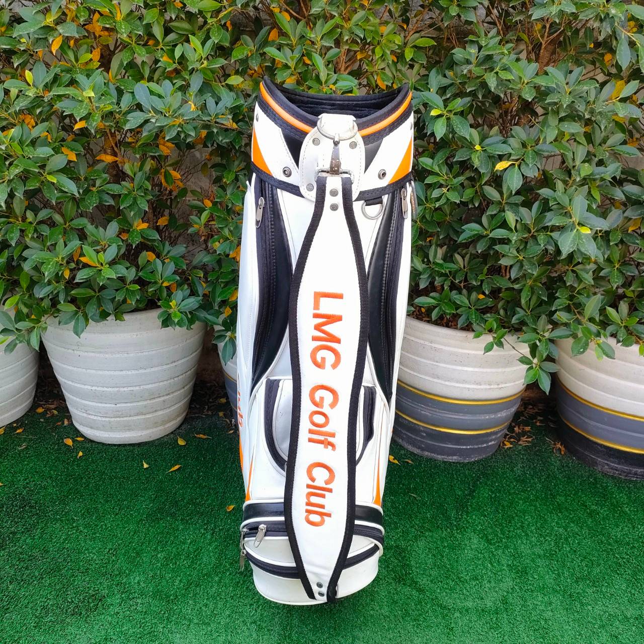 ถุงกอล์ฟ LMG GOLF CLUB มือสอง ถุง TOUR ใบใหญ่ หนังสวย บุกำมะหยี่