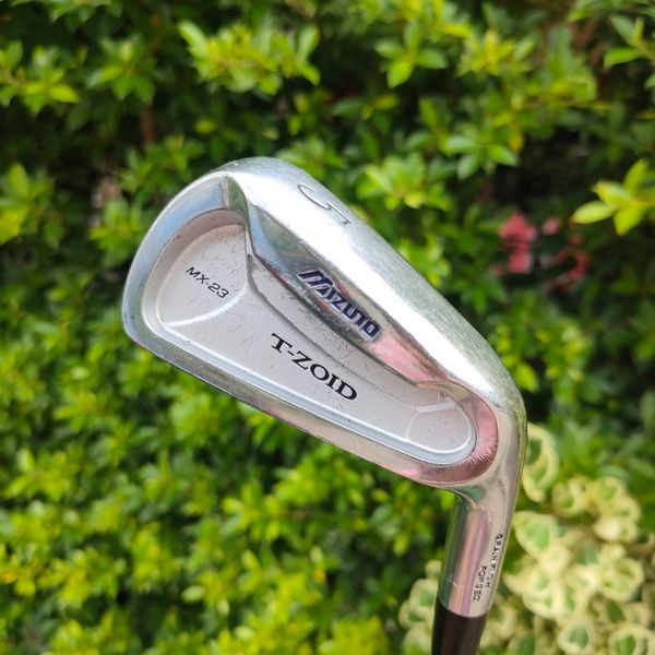 เหล็ก 5 MIZUNO T-ZOID MX-23 วัสดุ GRAIN FLOW FORGED และ มี CAVITY ด้วย ทั้งตีง่ายและนุ่ม ก้าน N.S.PRO 950GH FLEX R ก้านเหล็กเบาตีสบาย ไม้กอล์ฟมือสอง ของแท้ BY NakaraLuxurious