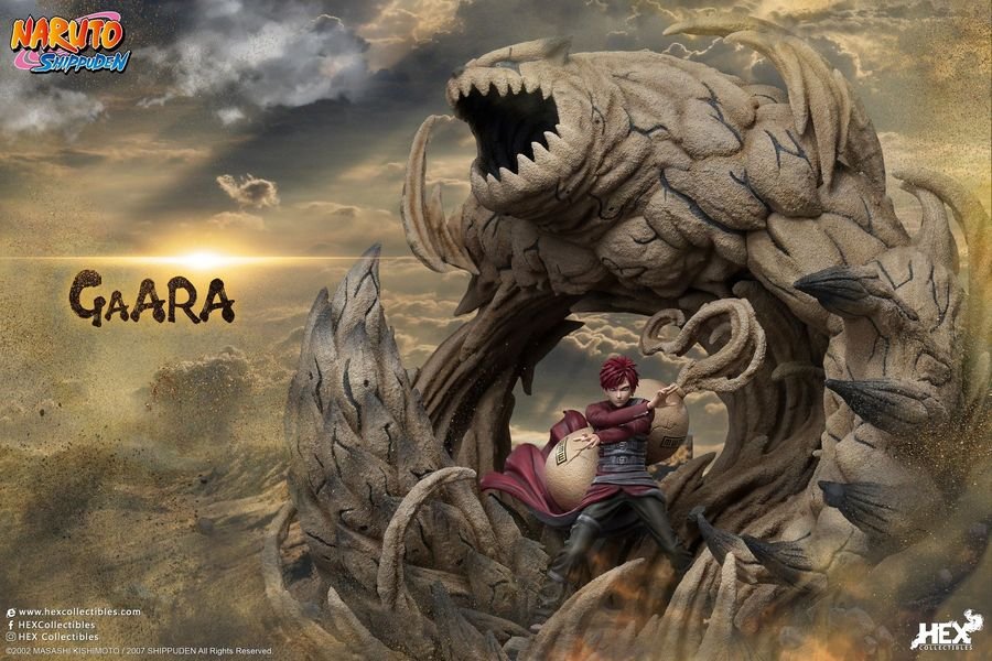 [สั่งจอง]HEX Collectibles UDS-006 : Gaara Ultimate Diorama Statue Naruto Shippuden