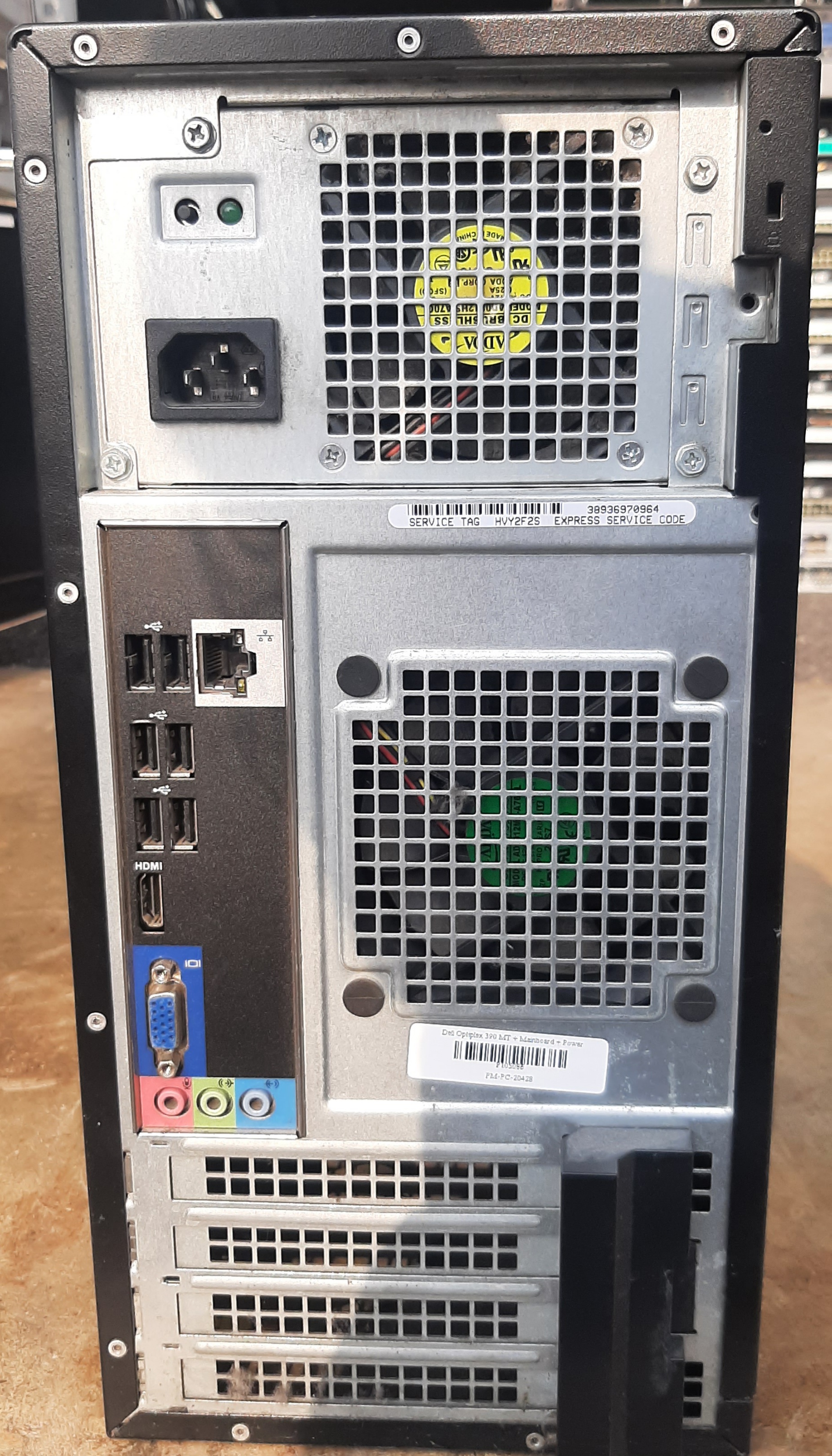 พีซีมือสอง Dell Optiplex 390 MT (เครื่องเปล่า) รองรับ CPU Gen2 Ram DDR3 สภาพดี ประกันร้าน 1 เดือน