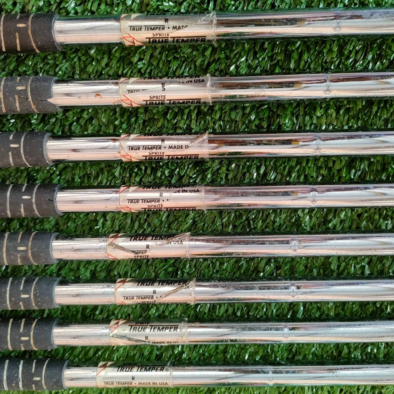 ชุดเหล็ก HOWSON DJ100 มีเหล็ก 3-9 เเละ PW ก้าน TRUE TEMPER SPRITE FLEX R ใบใหญ่ CAVITY ตีง่ายมากครับ