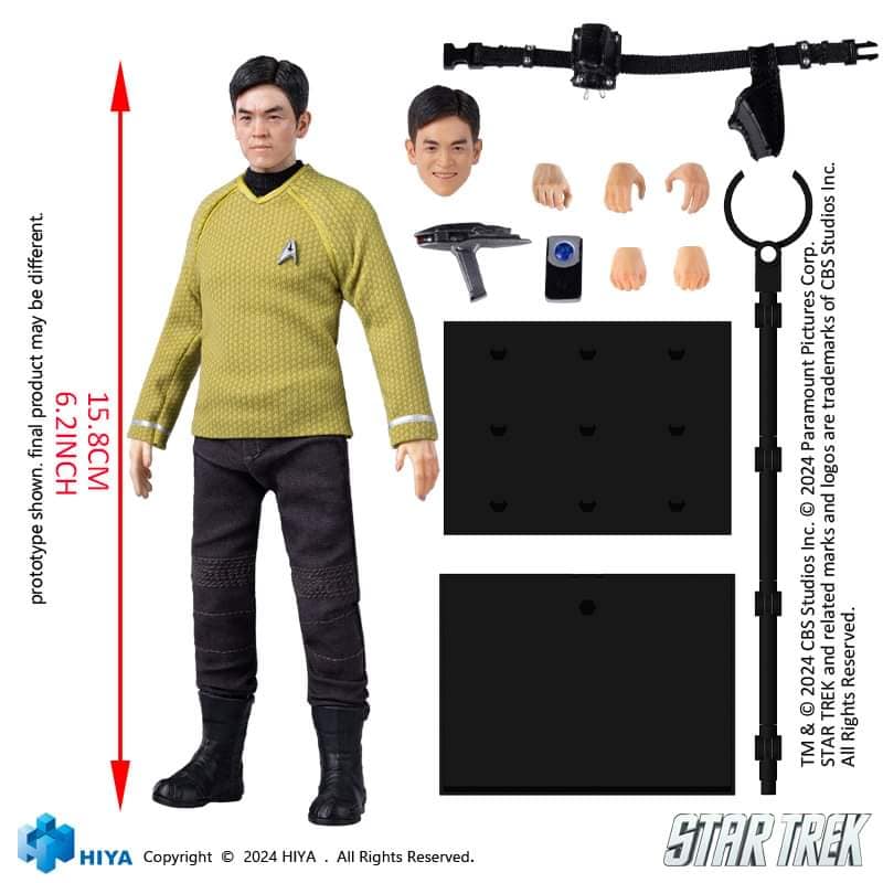 [สั่งจอง] Hiya toys ESS0270 1/12 : STAR TREK 2009 - Sulu