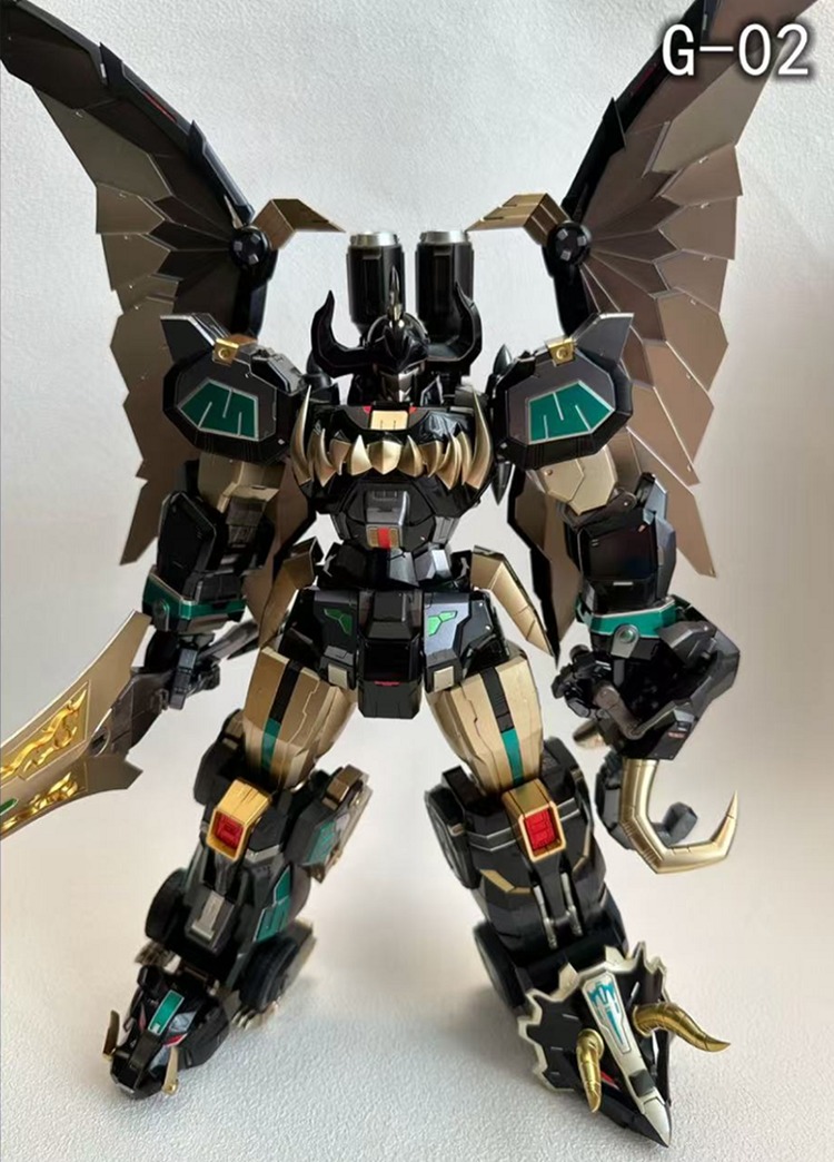 [สั่งจอง] Beasts King Model G-02 : Dino Megazord Black Edition
