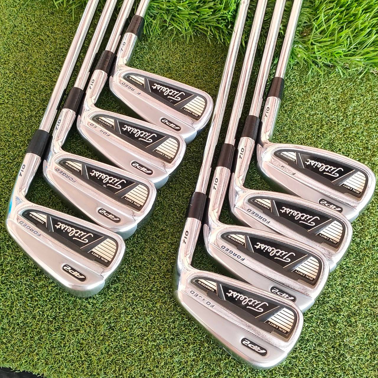 ชุดเหล็ก Titleist AP2 710 FORGED มีเหล็ก 3 - 9 PW ก้าน DYNAMIC GOLD S200 สภาพสวย ตีไม่ยาก นุ่มมากๆ