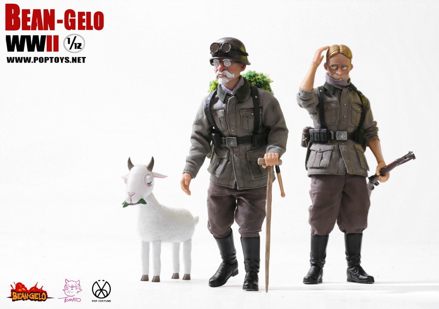 [สั่งจอง] POPTOYS 1/12 Bean Gelo Serie BGS001/2/3 Franz ,George , Weber