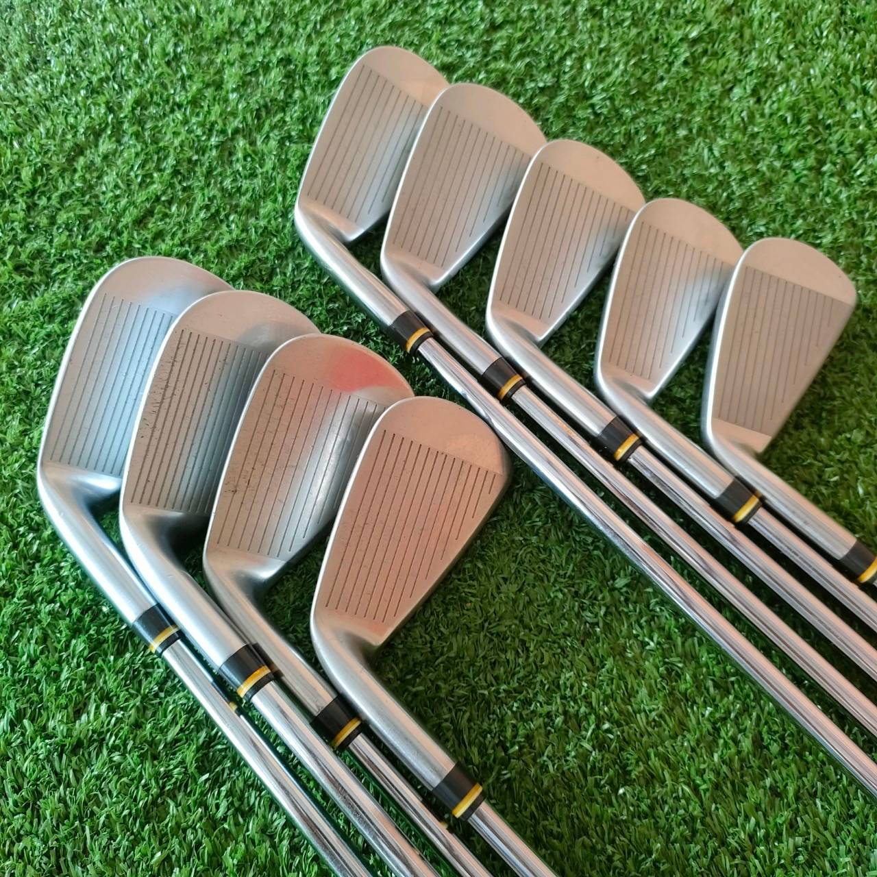 ชุดเหล็ก MIZUNO E-10 CORTECHNO DESIGN มีเหล็ก 4-9 เเละ PW SW FW ก้าน N.S.PRO 950 GH ก้านพรีเมี่ยม ก้านเหล็กเบา 95 กรัม ไม้กอล์ฟมือสอง ของแท้ BY NakaraLuxurious