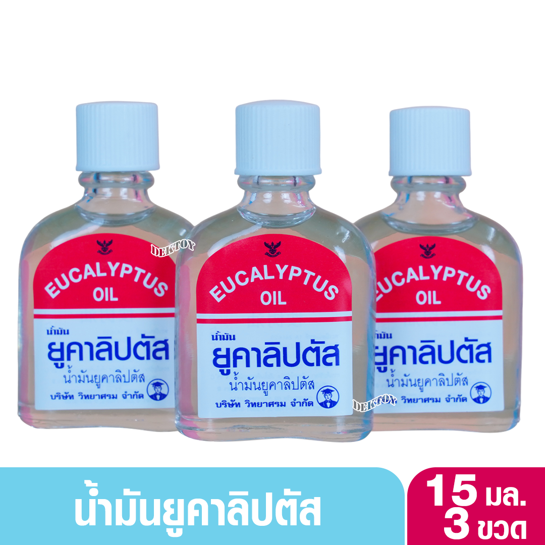 vidhyasom วิทยาศรม น้ำมัน ยูคาลิปตัส 15 มล.และ 30 มล.