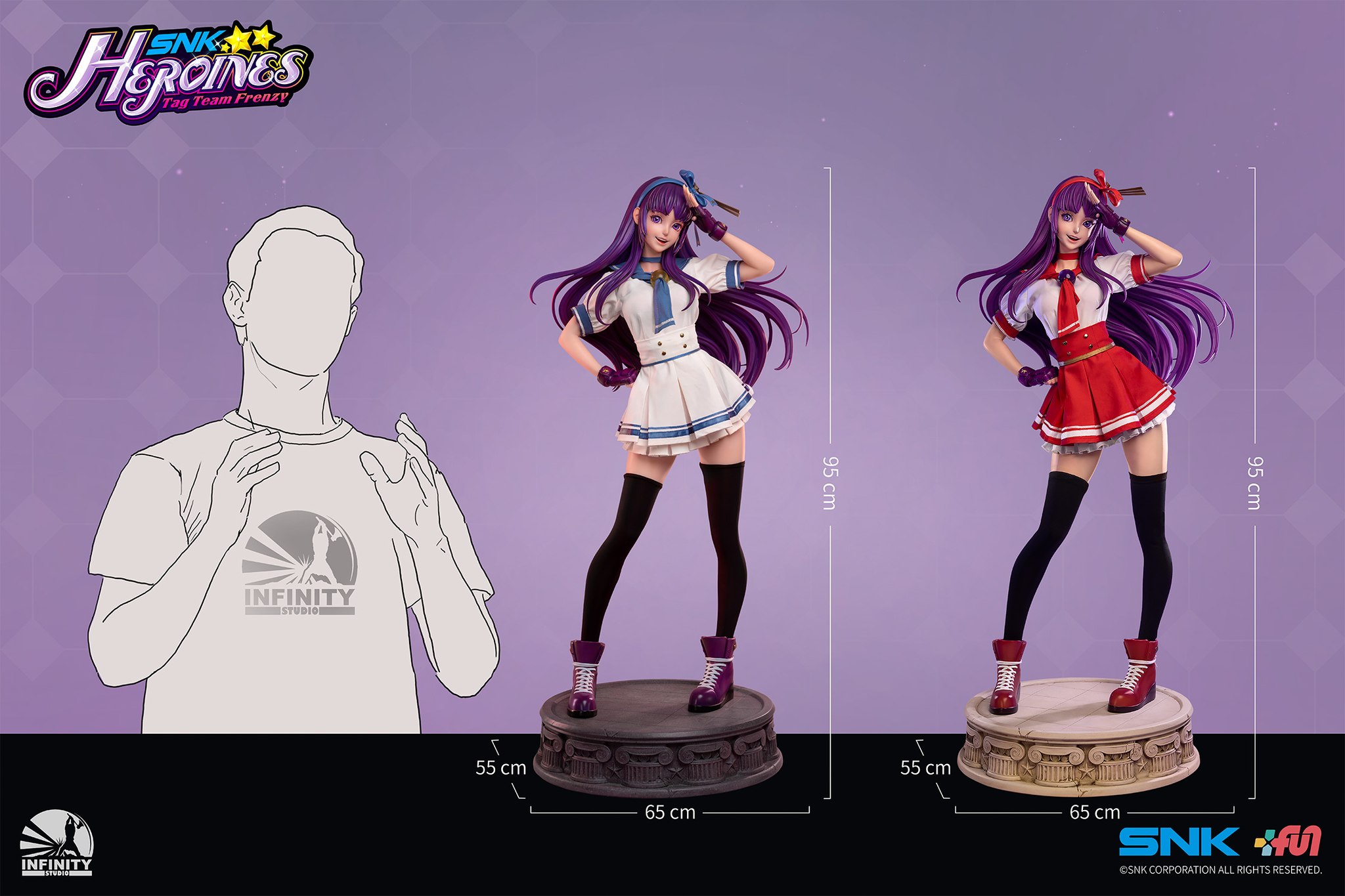 [สั่งจอง] Infinity Studio 1/2 Statue : Athena Asamiya (SNK Heroines : Tag Team Frenzy)