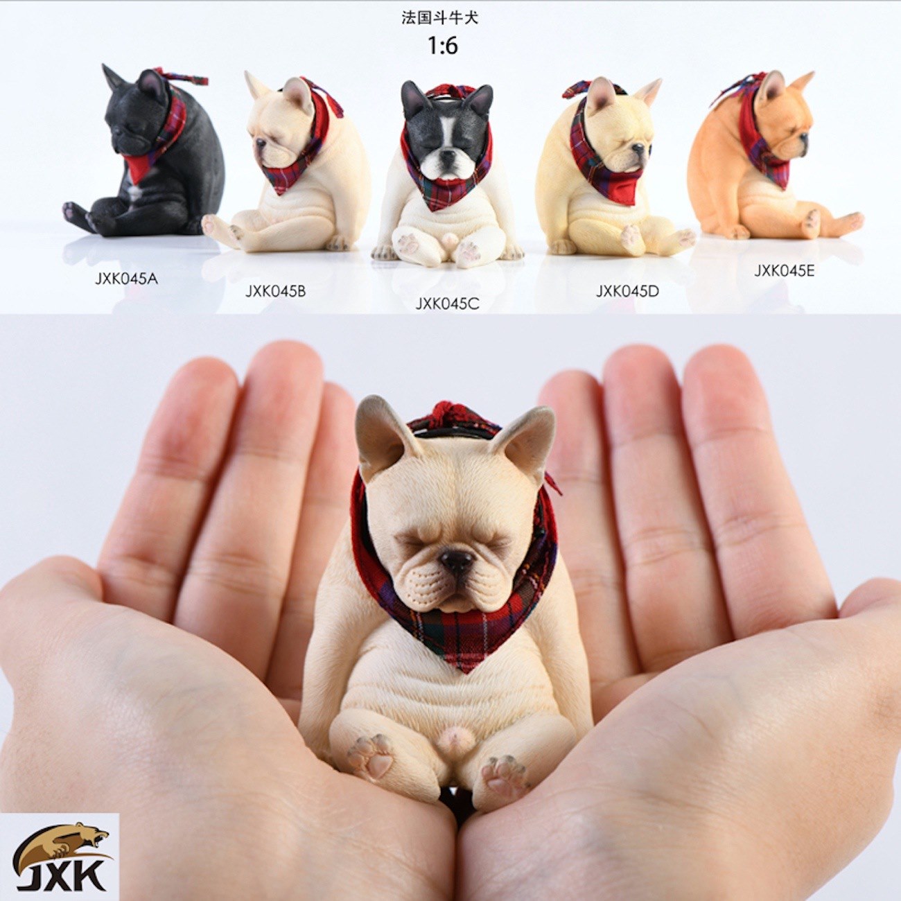 [สั่งจอง]JXK JXK045 1/6 : French bulldog