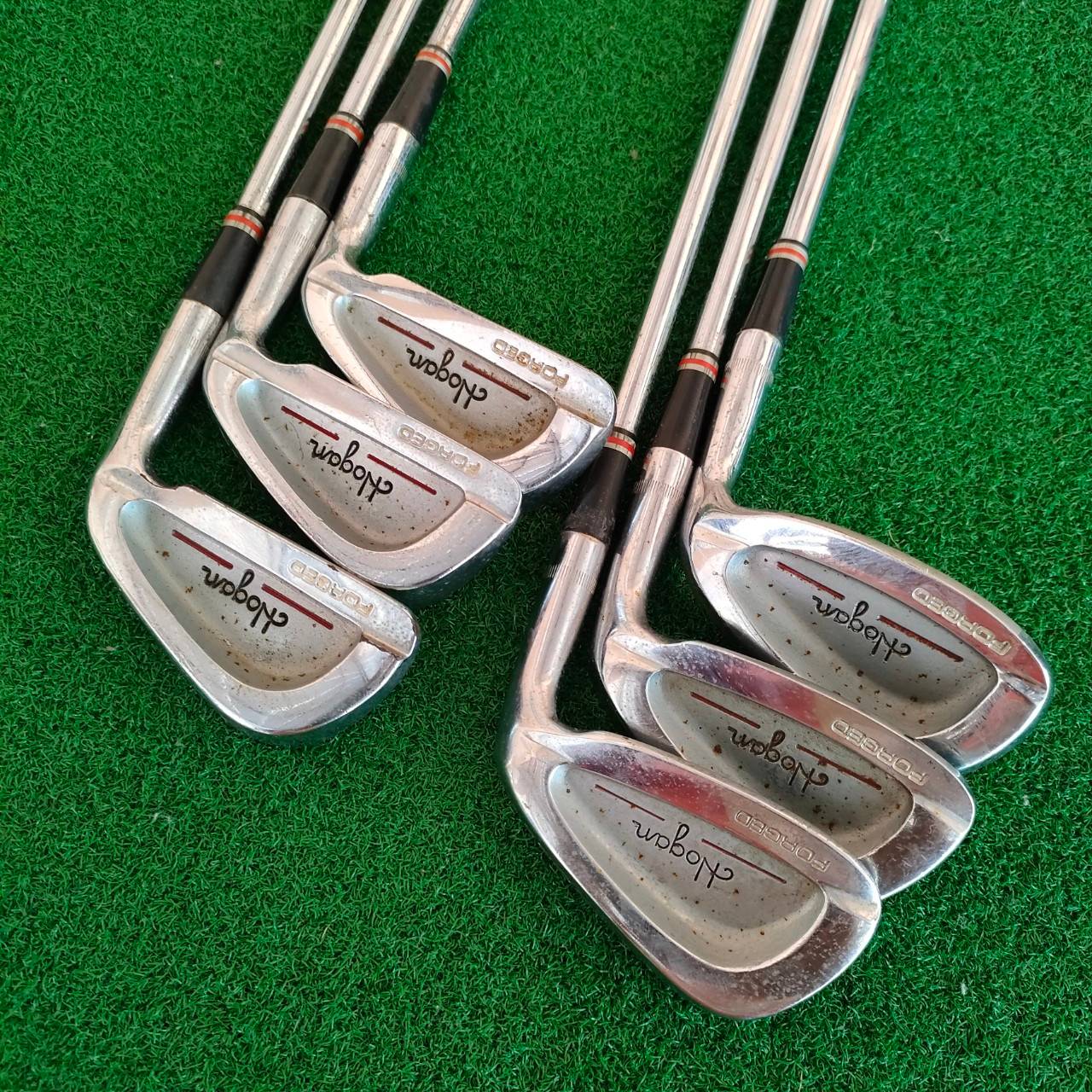 ชุดเหล็ก HOGAN FORGED มีเหล็ก 4-9 SW ขาดเหล็ก 6 ก้าน APEX ก้านเหล็ก FLEX R ผลิตที่ประเทศญี่ปุ่น