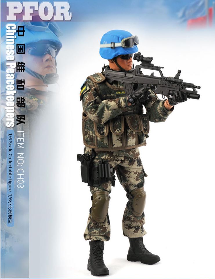 [สั่งจอง]KADHOBBY 1/6 No.CH01 PLA Navy Marine Corps KADHOBBY 1/6 No.CH02 PAP People's Armed Police KADHOBBY 1/6 No.CH03 PFOR Chinese peacekeepers