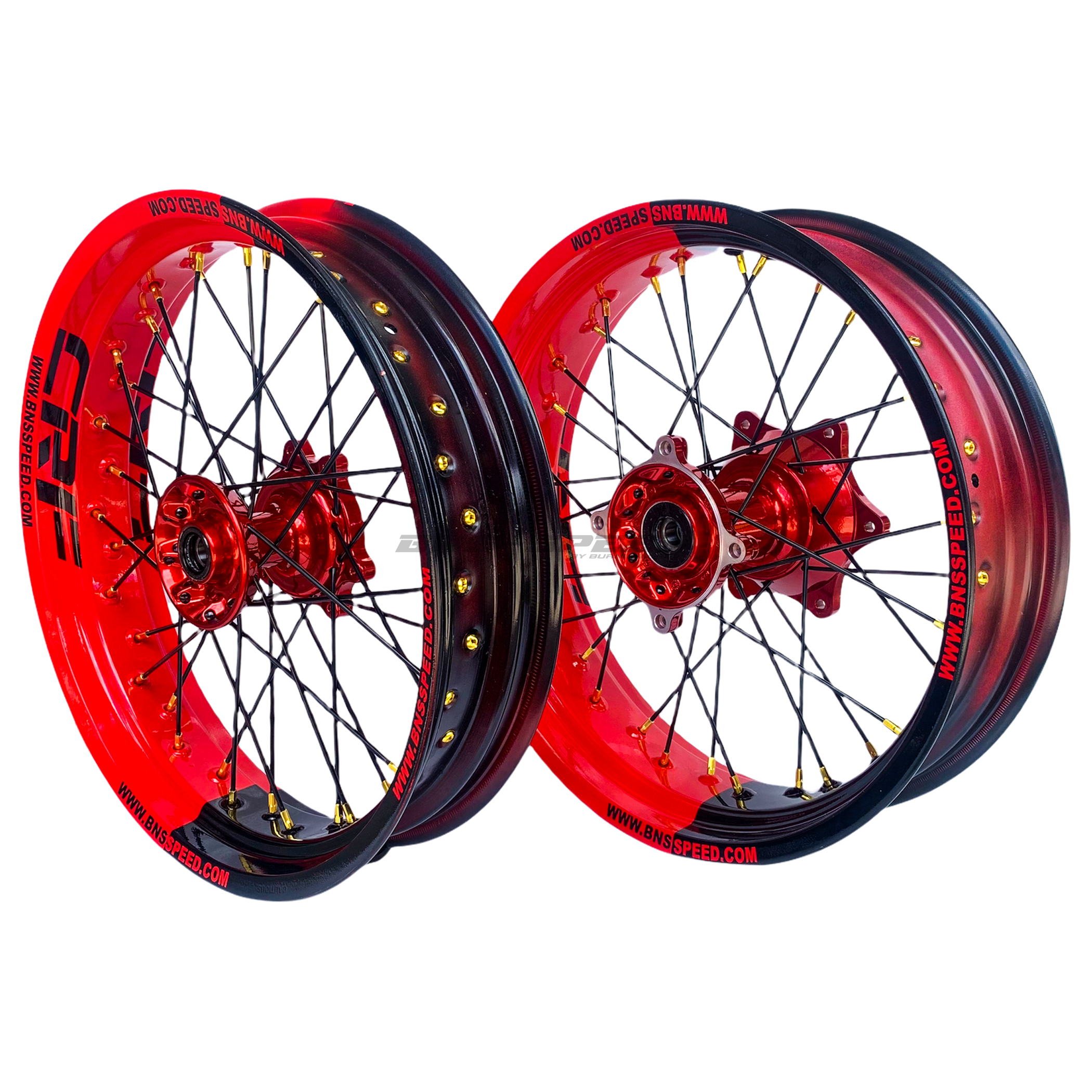 ชุดล้อโมตาด CRF250/300 ขอบดำ/แดง