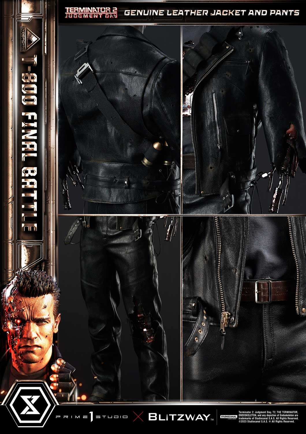 [สั่งจอง] Prime 1 Studio : T-800 (Terminator 2: Judgement Day)