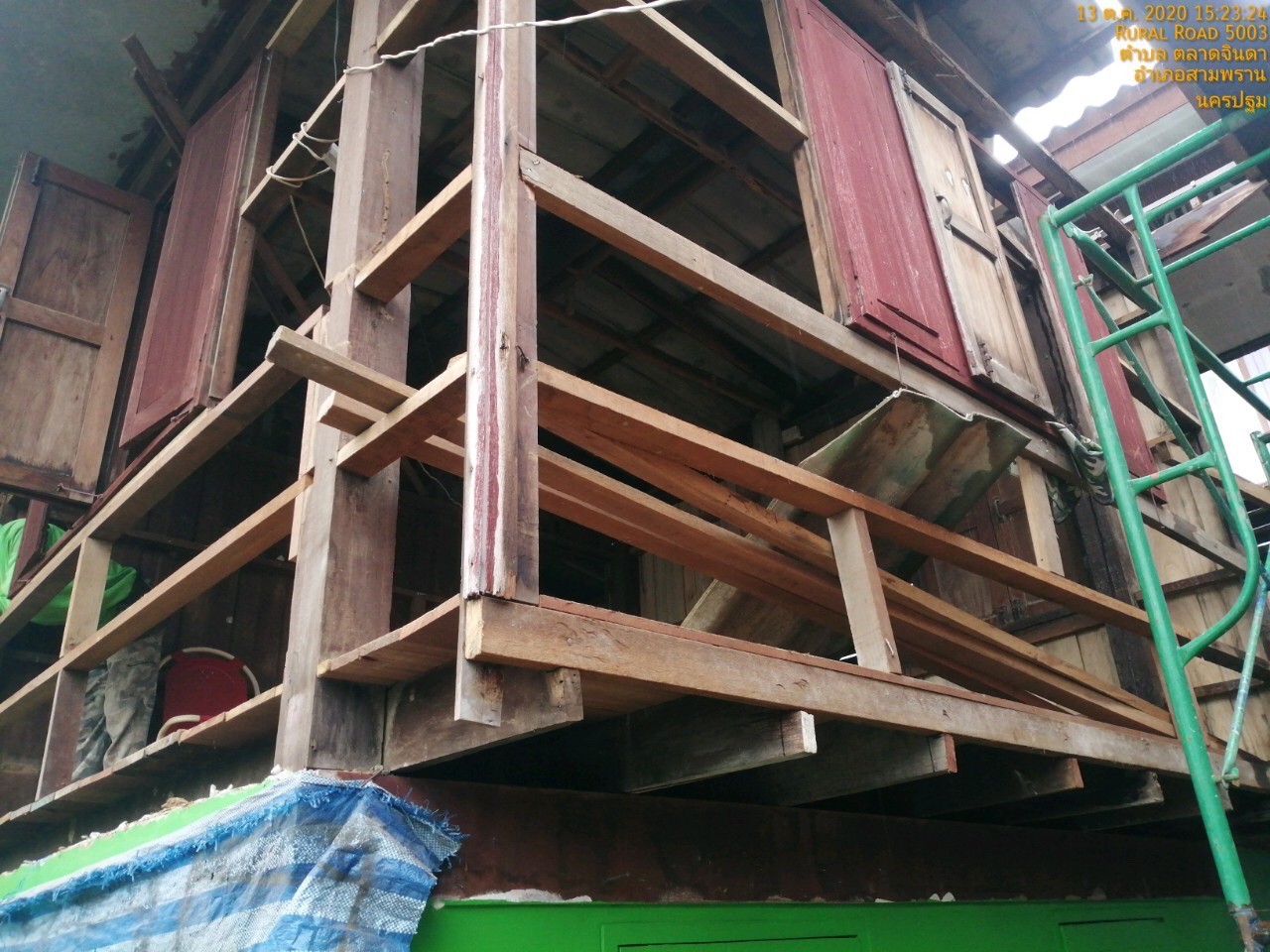 ปรับปรุงบ้านพักครูโรงเรียนปรีดาราม (สามพราน)