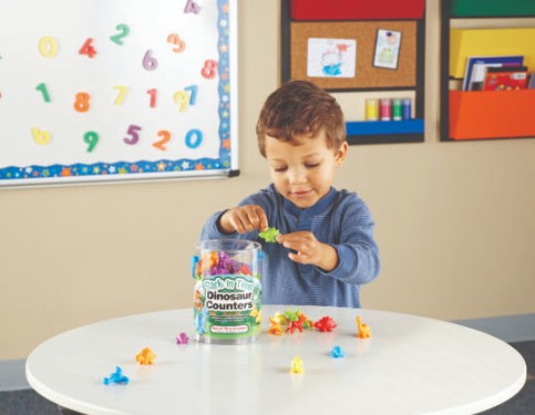 ชุดตัวนับจำนวนไดโนเสาร์สัตว์โลกล้านปี ของเล่นเสริมพัฒนาการ ,ของเล่นเสริมทักษะ,ของเล่นเด็ก, สื่อการสอนอนุบาล