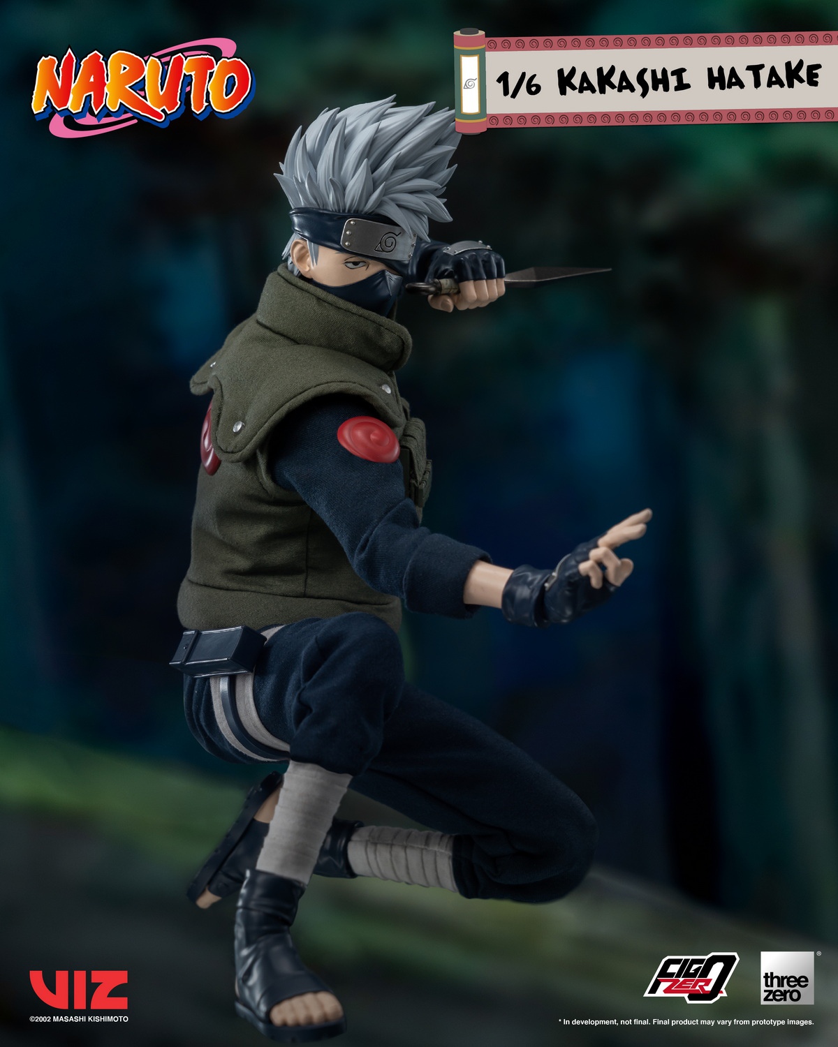 [สั่งจอง] Threezero 3Z02620W0 1/6 : FigZero - Kakashi Hatake