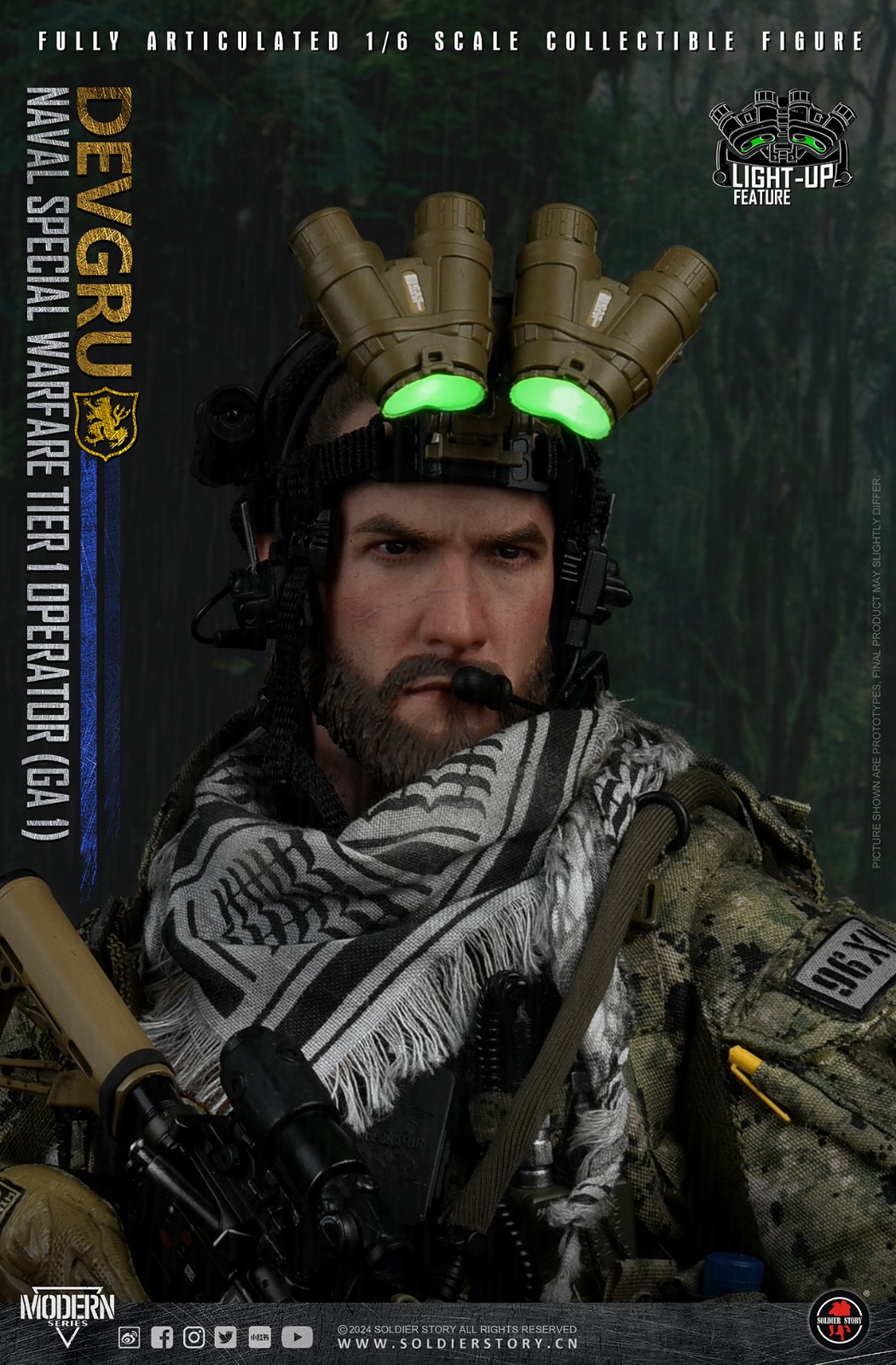 [สั่งจอง]SOLDIER STORY 1/6 : Naval Special Warfare Tier 1