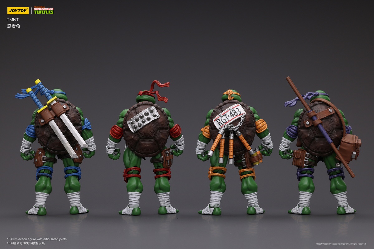 [พร้อมส่ง] Joytoy 1/18 : TMNT ครบ SET ตัว