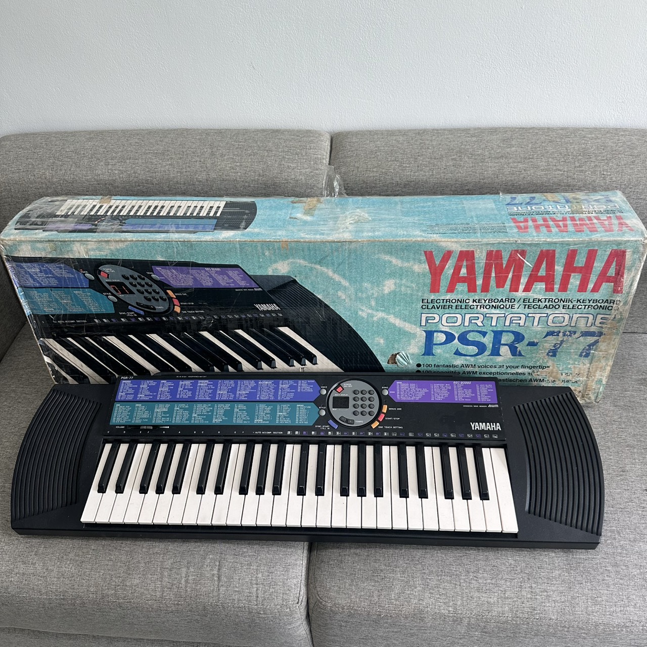 คีย์บอร์ดไฟฟ้า YAMAHA PSR-77