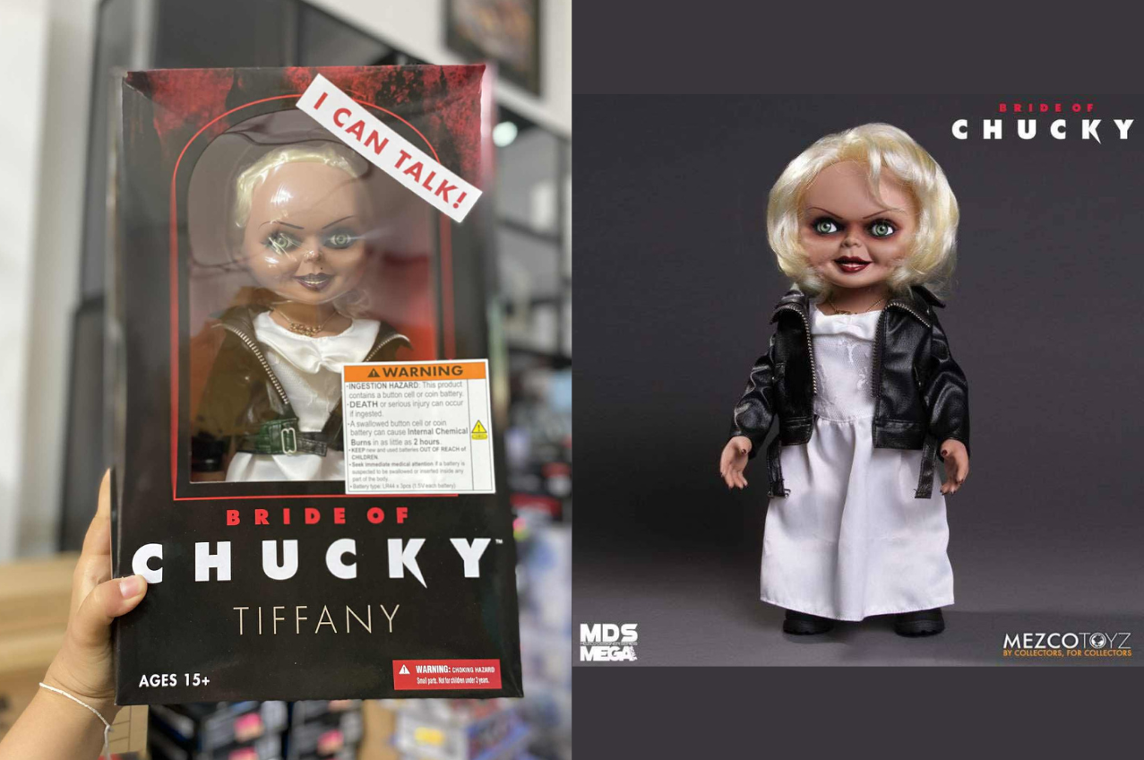 [พร้อมส่ง] Mezco toyz 15" : Tiffany Talking Bride of Chucky figure