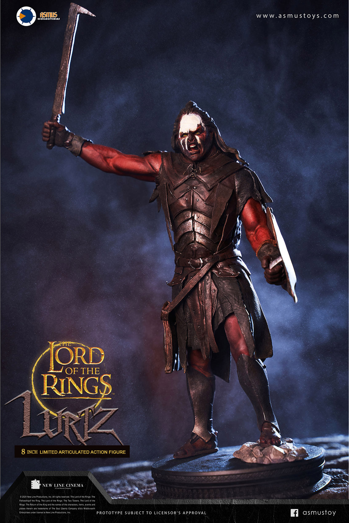 [สั่งจอง]Asmus Toys LOTR8IN003 : LURTZ