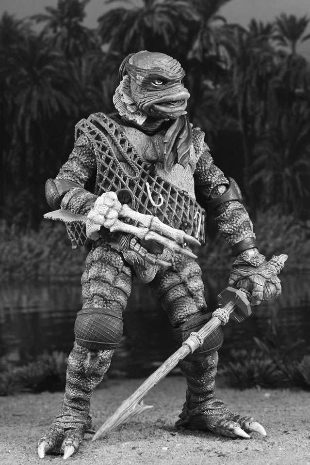 [สั่งจอง]NECA 7" : Universal Monsters x TMNT 4 Pack B/W