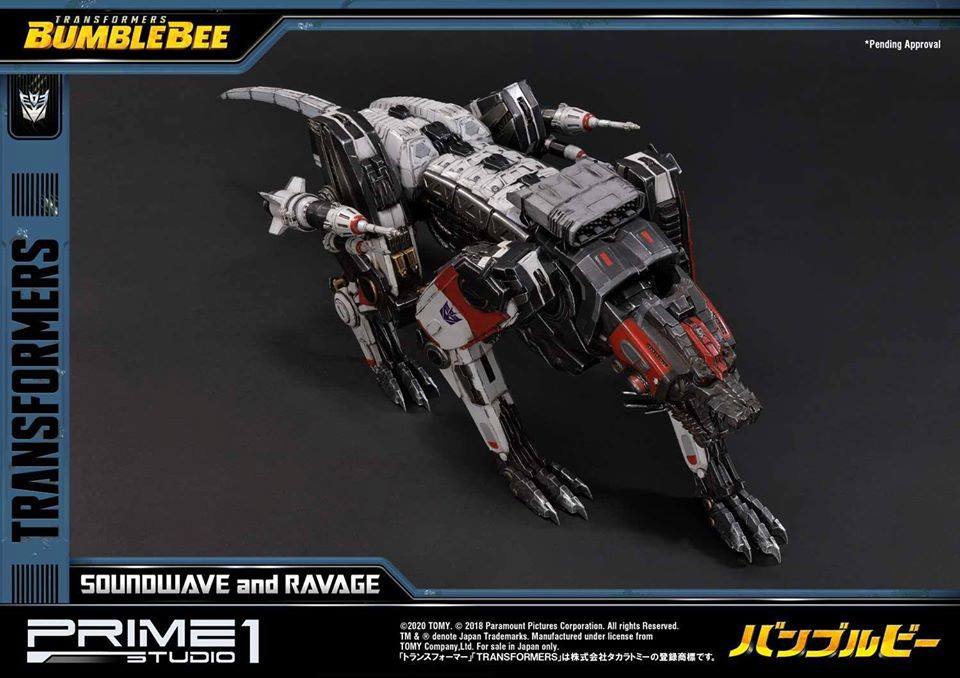 [สั่งจอง] Prime 1 Studio MMTFM-27 : Soundwave & Ravage