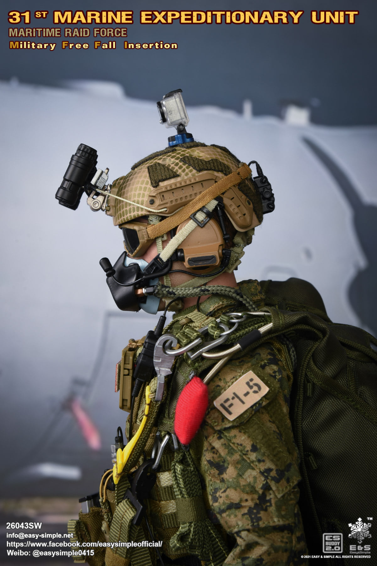 [สั่งจอง]Easy&Simple 26043S : 31ST MEU MRF Military Free Fall Insertion