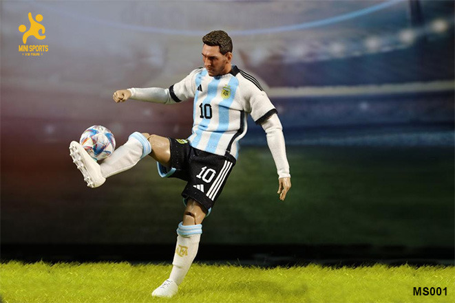 [พร้อมส่ง] Mini Sports MS001 1/12 : Football Player - Messi [Reissue]